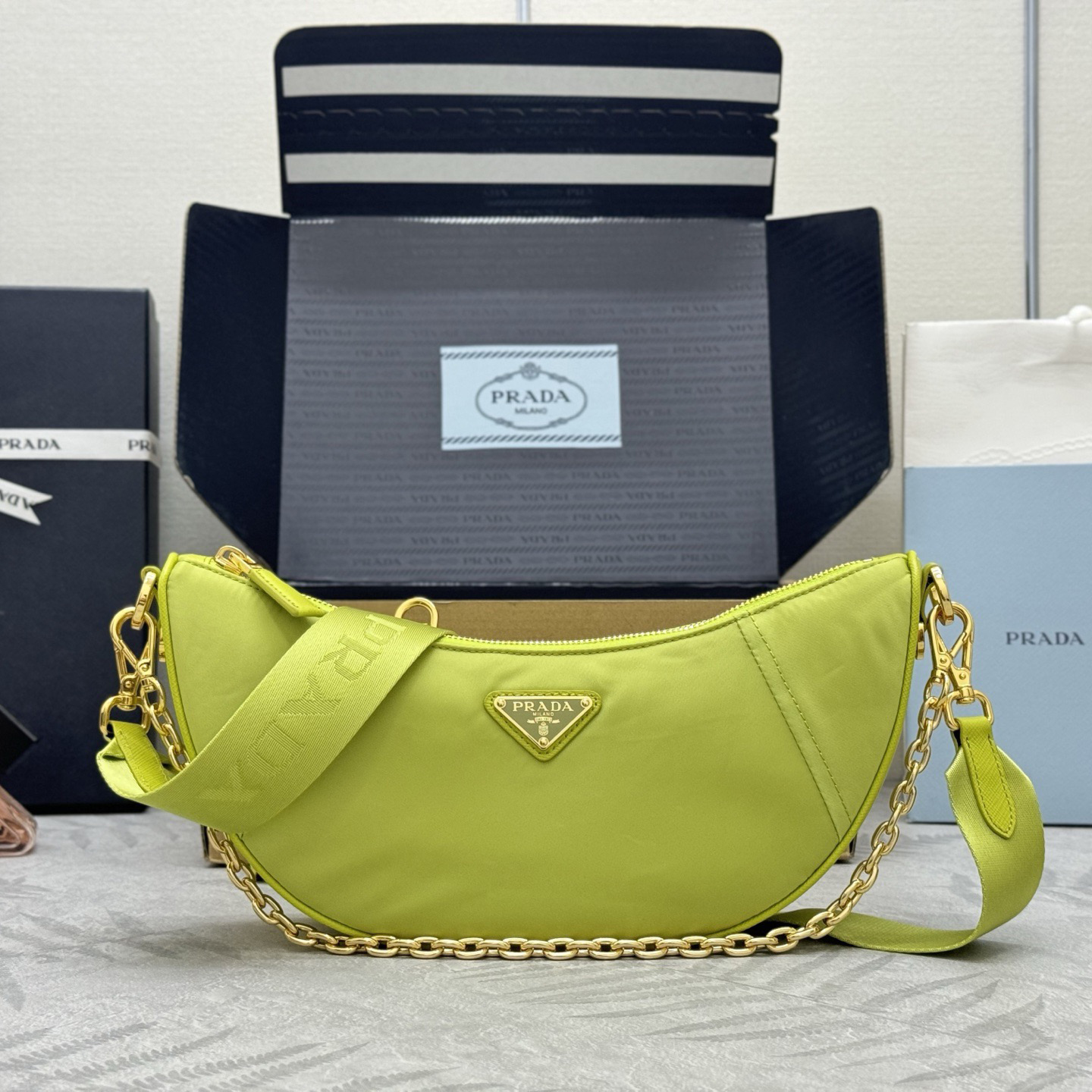 Prada High Quality Designer Bag Handbags Leather Chain Bag Shoulder Bags Fashion Crossbody Purses Designer Luxury Bag Woman Hand bag Bags