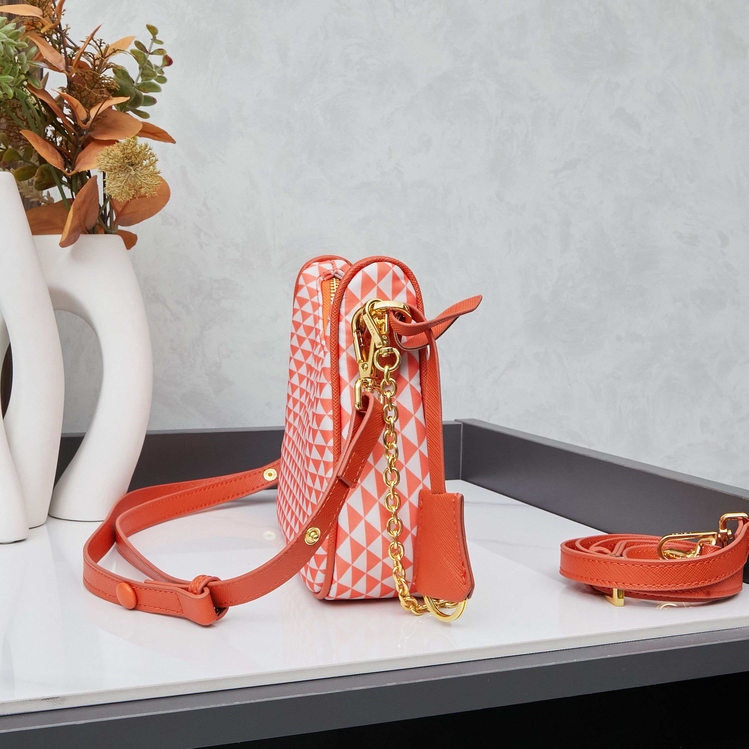 Prada High Quality Designer Bag Handbags Leather Chain Bag Shoulder Bags Fashion Crossbody Purses Designer Luxury Bag Woman Hand bag Bags