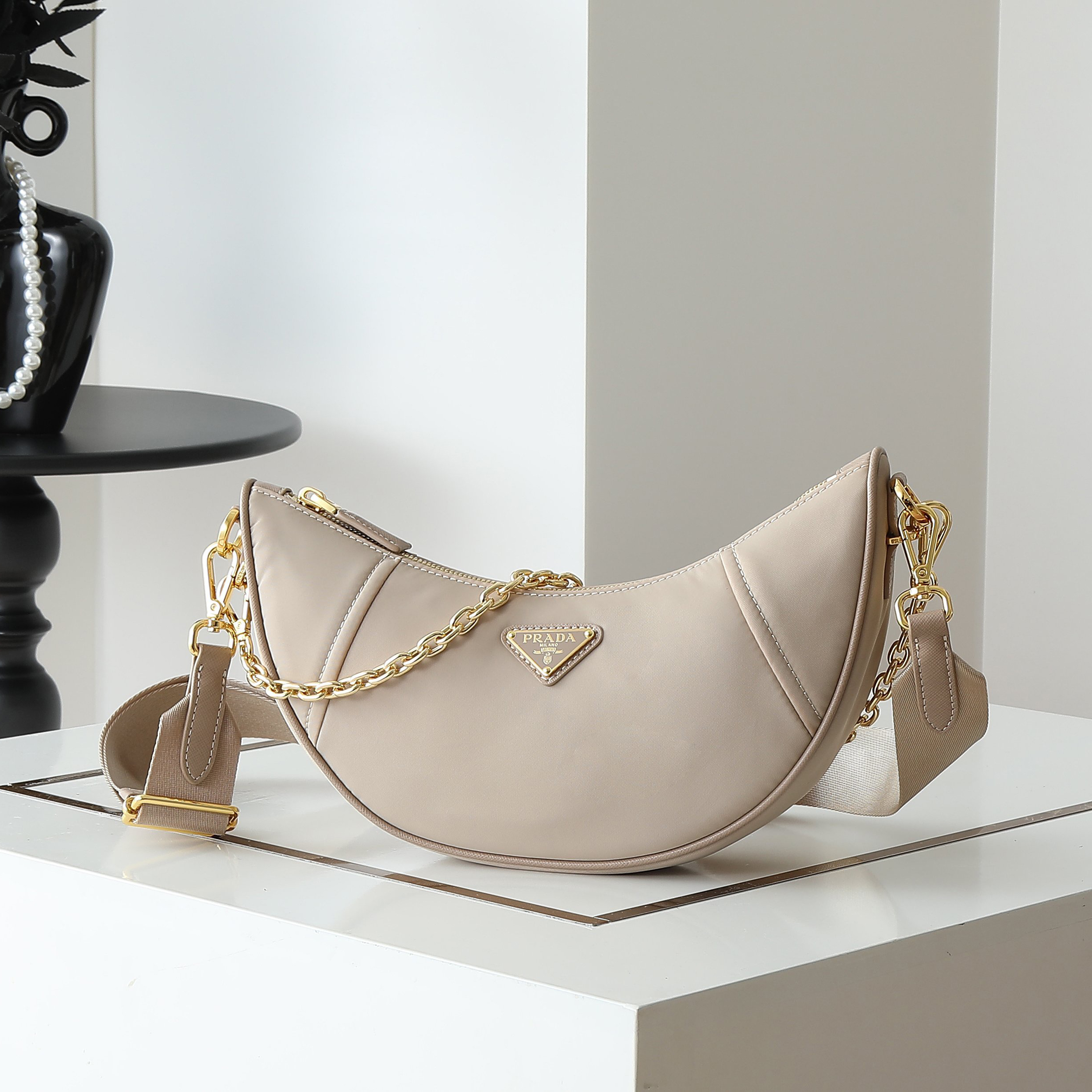 Prada High Quality Designer Bag Handbags Leather Chain Bag Shoulder Bags Fashion Crossbody Purses Designer Luxury Bag Woman Hand bag Bags