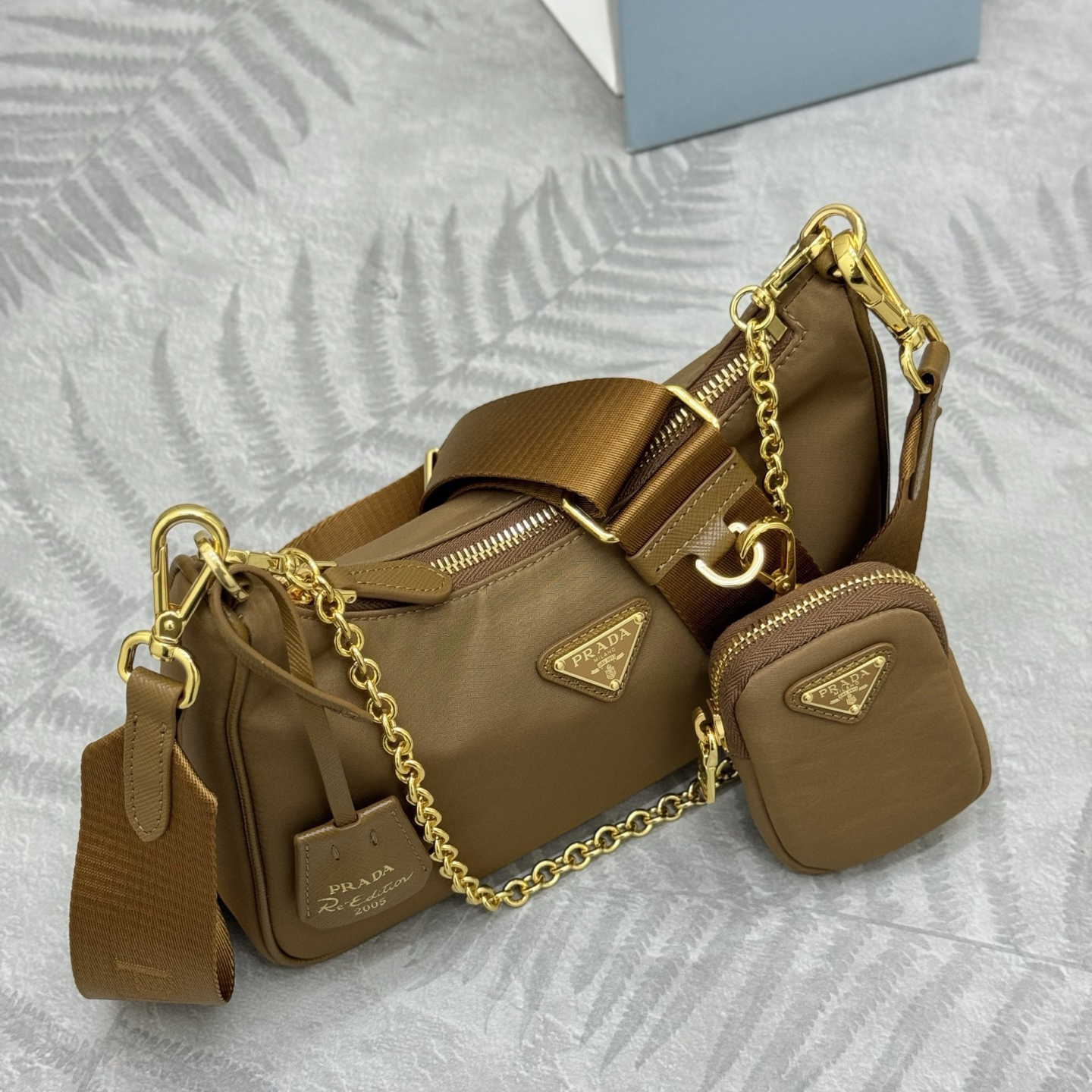 Prada High Quality Designer Bag Handbags Leather Chain Bag Shoulder Bags Fashion Crossbody Purses Designer Luxury Bag Woman Hand bag Bags