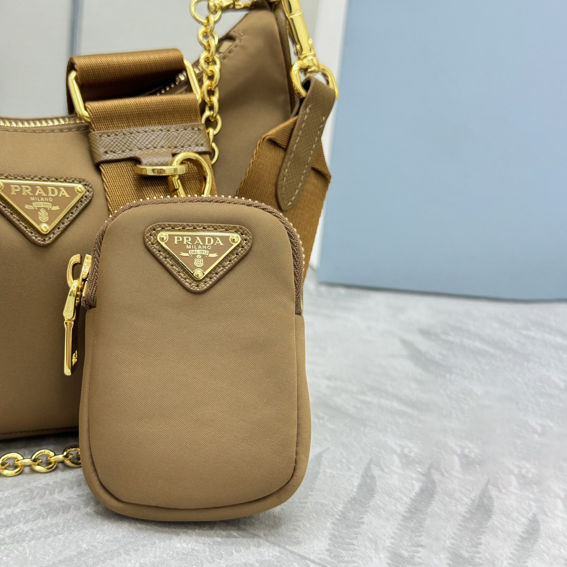 Prada High Quality Designer Bag Handbags Leather Chain Bag Shoulder Bags Fashion Crossbody Purses Designer Luxury Bag Woman Hand bag Bags