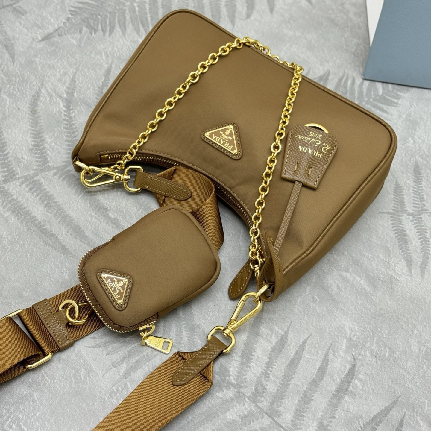 Prada High Quality Designer Bag Handbags Leather Chain Bag Shoulder Bags Fashion Crossbody Purses Designer Luxury Bag Woman Hand bag Bags