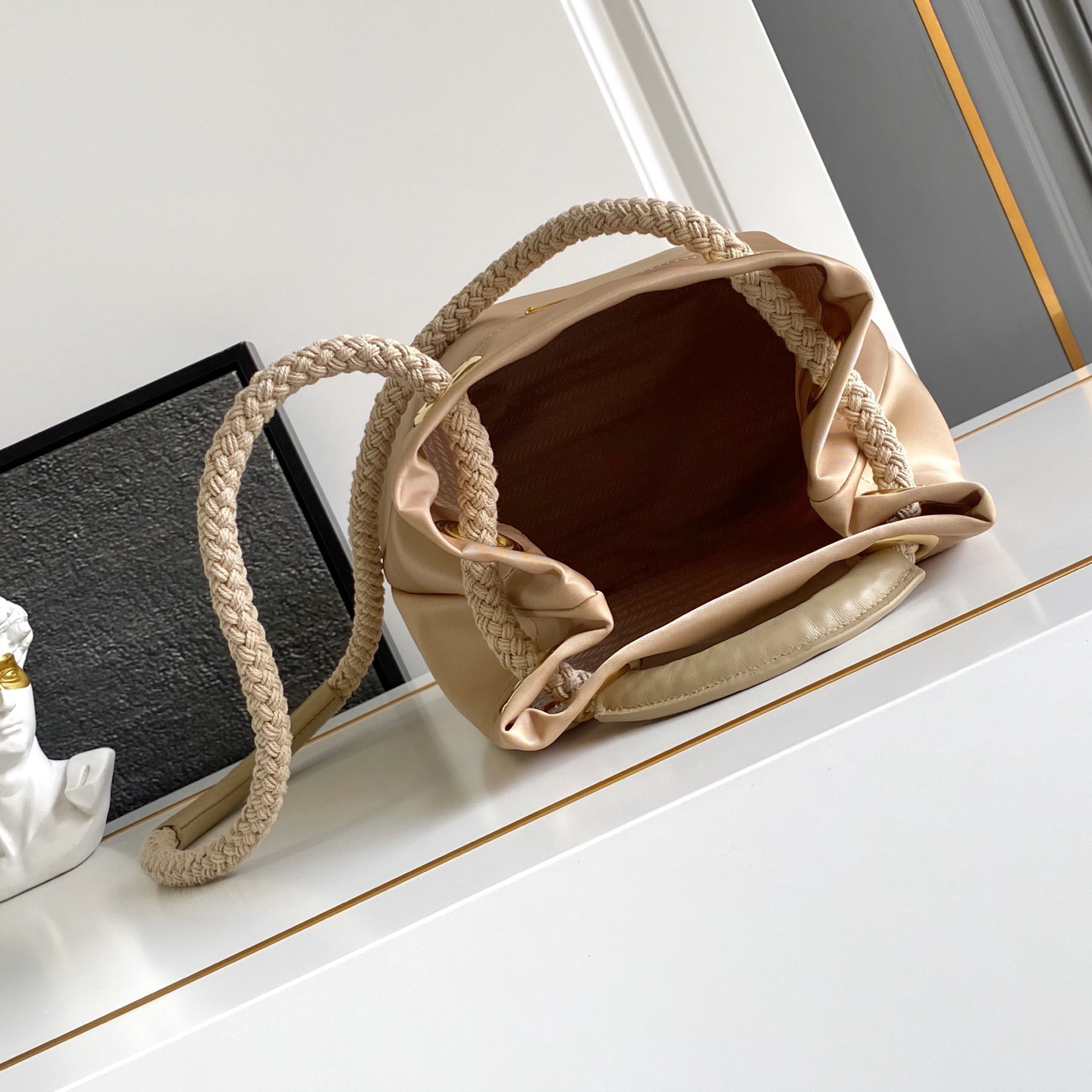 Prada High Quality Designer Bag Handbags Leather Chain Bag Shoulder Bags Fashion Crossbody Purses Designer Luxury Bag Woman Hand bag Bags