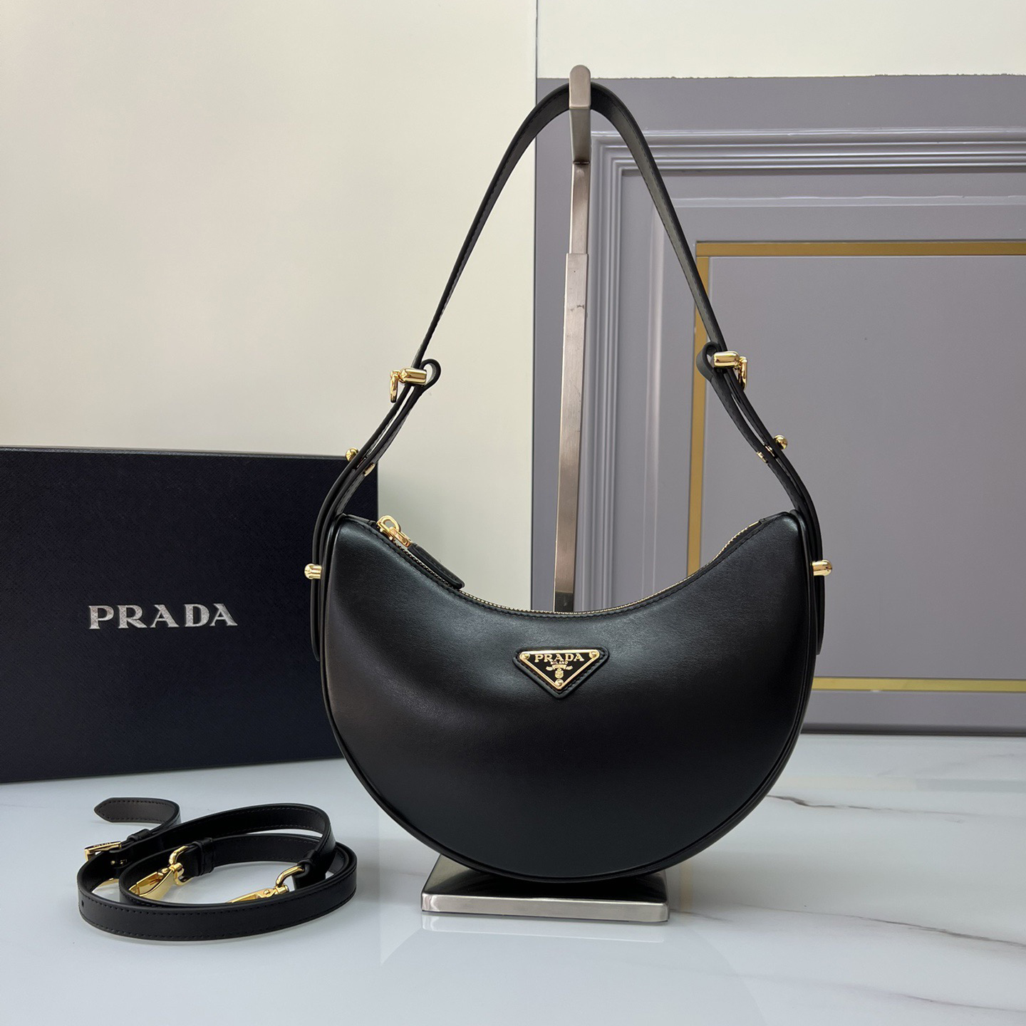 Prada High Quality Designer Bag Handbags Leather Chain Bag Shoulder Bags Fashion Crossbody Purses Designer Luxury Bag Woman Hand bag Bags