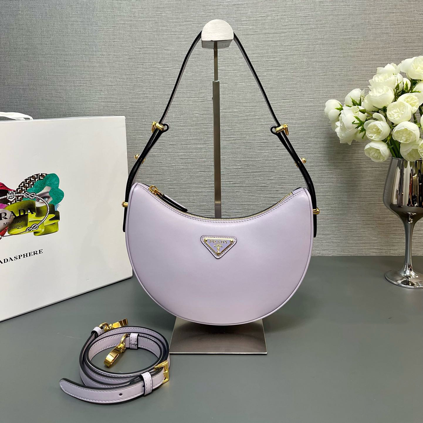 Prada High Quality Designer Bag Handbags Leather Chain Bag Shoulder Bags Fashion Crossbody Purses Designer Luxury Bag Woman Hand bag Bags