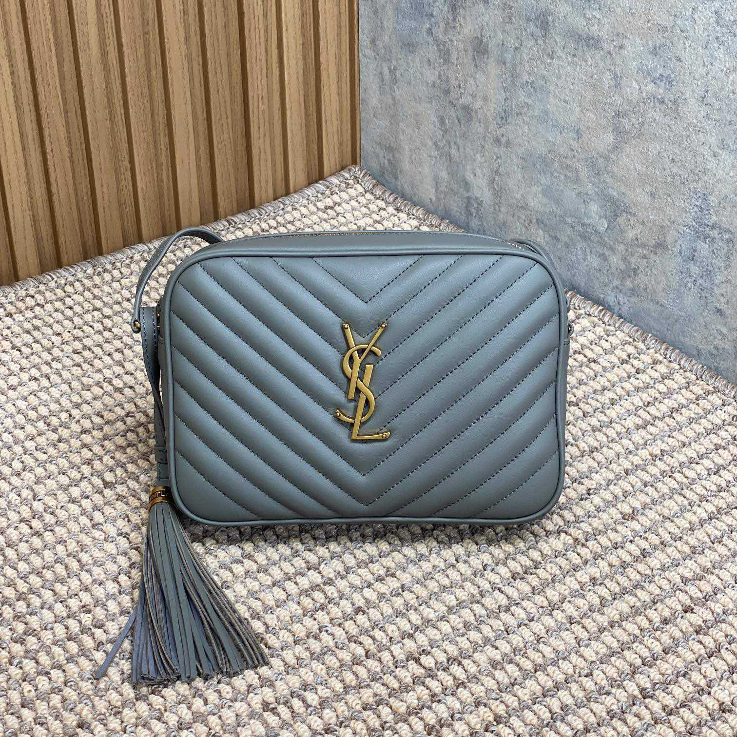 YSL Best Selling Premium Elegant Women's Bags Trendy Chain Letter Shoulder Bag Fashion Versatile Crossbody Small Square Bag
