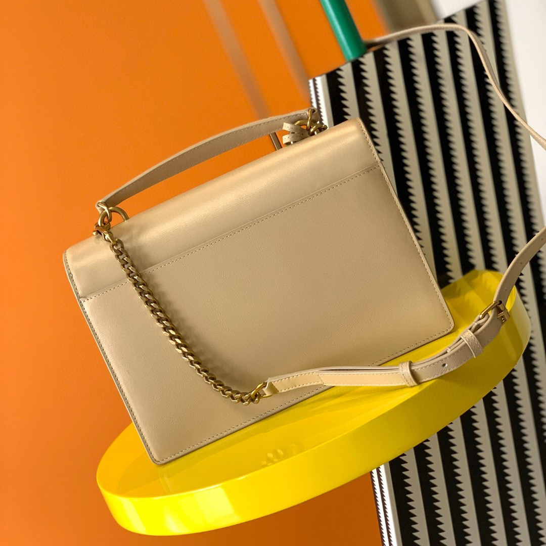 YSL Designer Bag Shoulder Bag Luxury Bag Purse Tote Classic Logo Women's Tramp Bag High Quality Leather Crossbody Large Capacity Shopping Hand bag