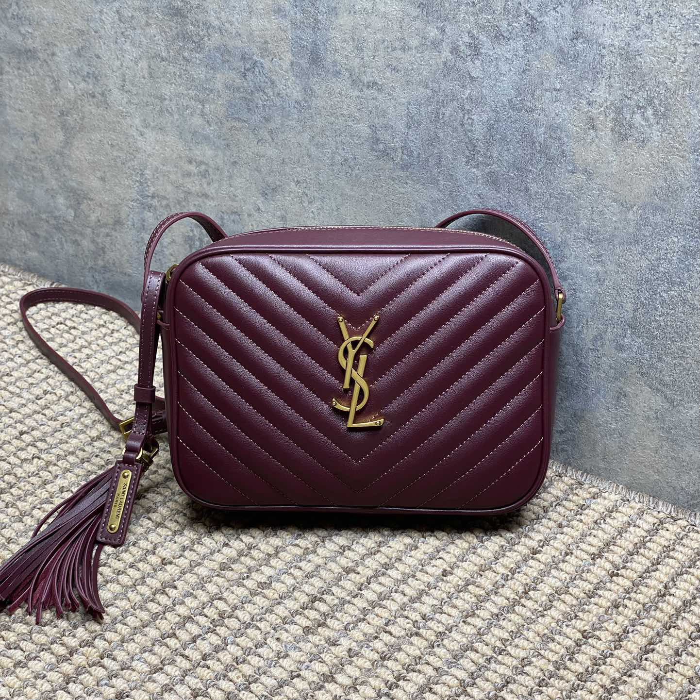 YSL Best Selling Premium Elegant Women's Bags Trendy Chain Letter Shoulder Bag Fashion Versatile Crossbody Small Square Bag