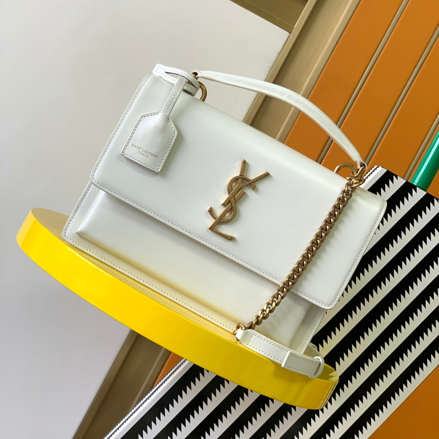 YSL Designer Bag Shoulder Bag Luxury Bag Purse Tote Classic Logo Women's Tramp Bag High Quality Leather Crossbody Large Capacity Shopping Hand bag