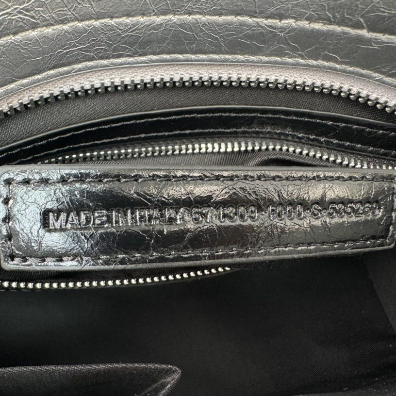 BALENCIAGA Designer Bag Paris Rivet Motorcycle Bag Hot Girl Bag High-End Retro Trend Hand bag Pillow Bag Single Shoulder Crossbody Bag