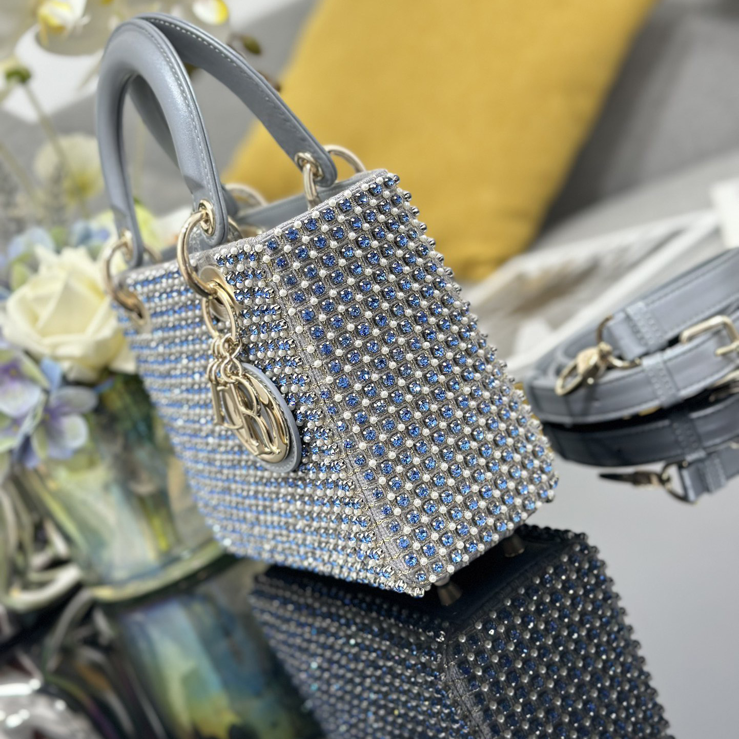 Dior Designer Bags Shoulder Bags Luxury Bags Crossbody Designer New Fashion Knitted Crossbody Bags Women's Artwork Handbags Large Capacity Shopping Bags