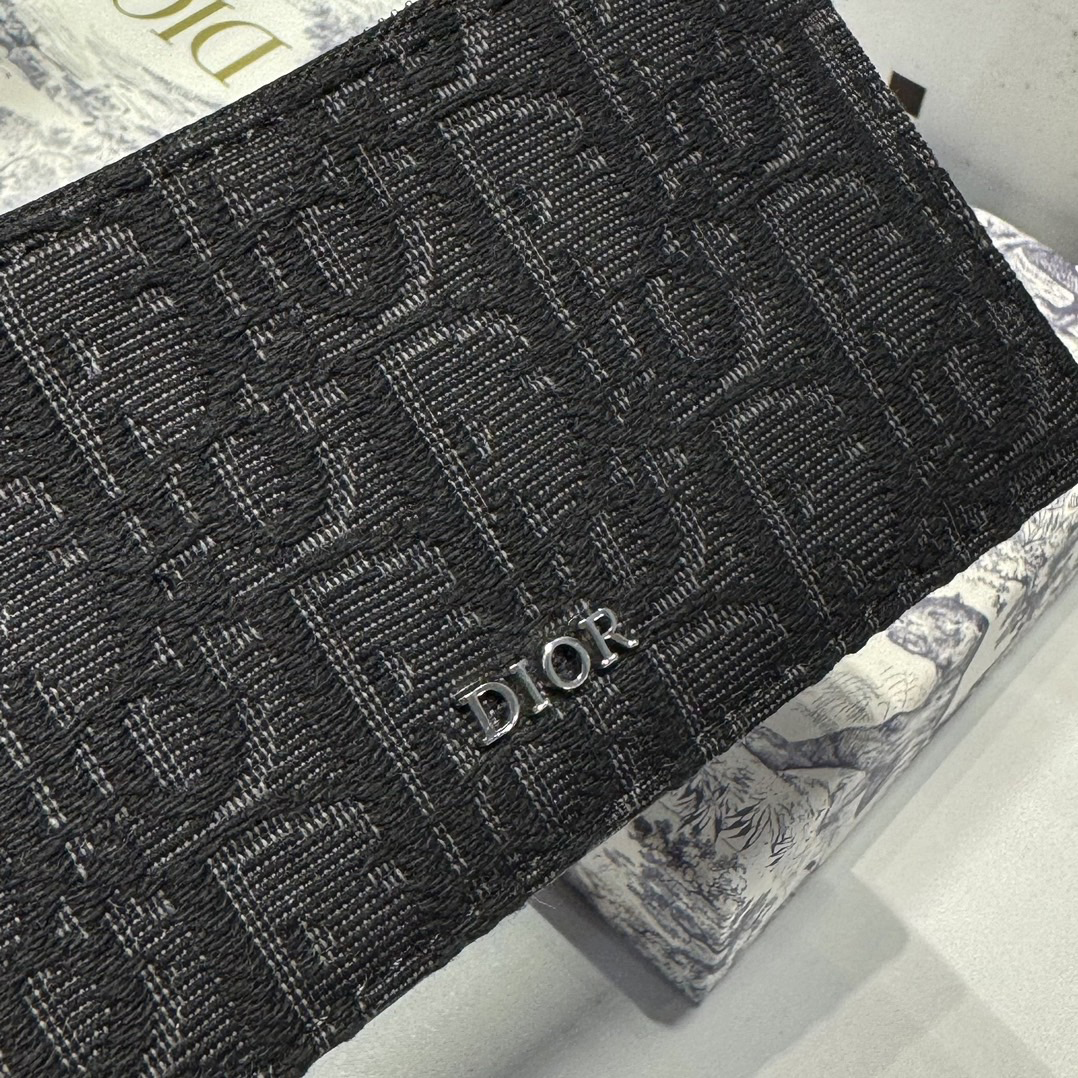 Dior Genuine Leather Designers Men Wallets Flower Card Holder Women Fashion Style Purse Mens Clutch Wallet Luxurys Man Bags With Box And Dust Bag