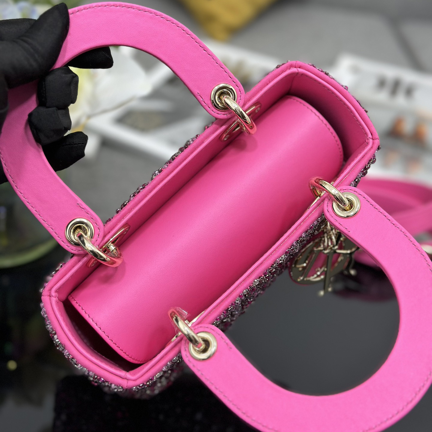 Dior Designer Bags Shoulder Bags Luxury Bags Crossbody Designer New Fashion Knitted Crossbody Bags Women's Artwork Handbags Large Capacity Shopping Bags