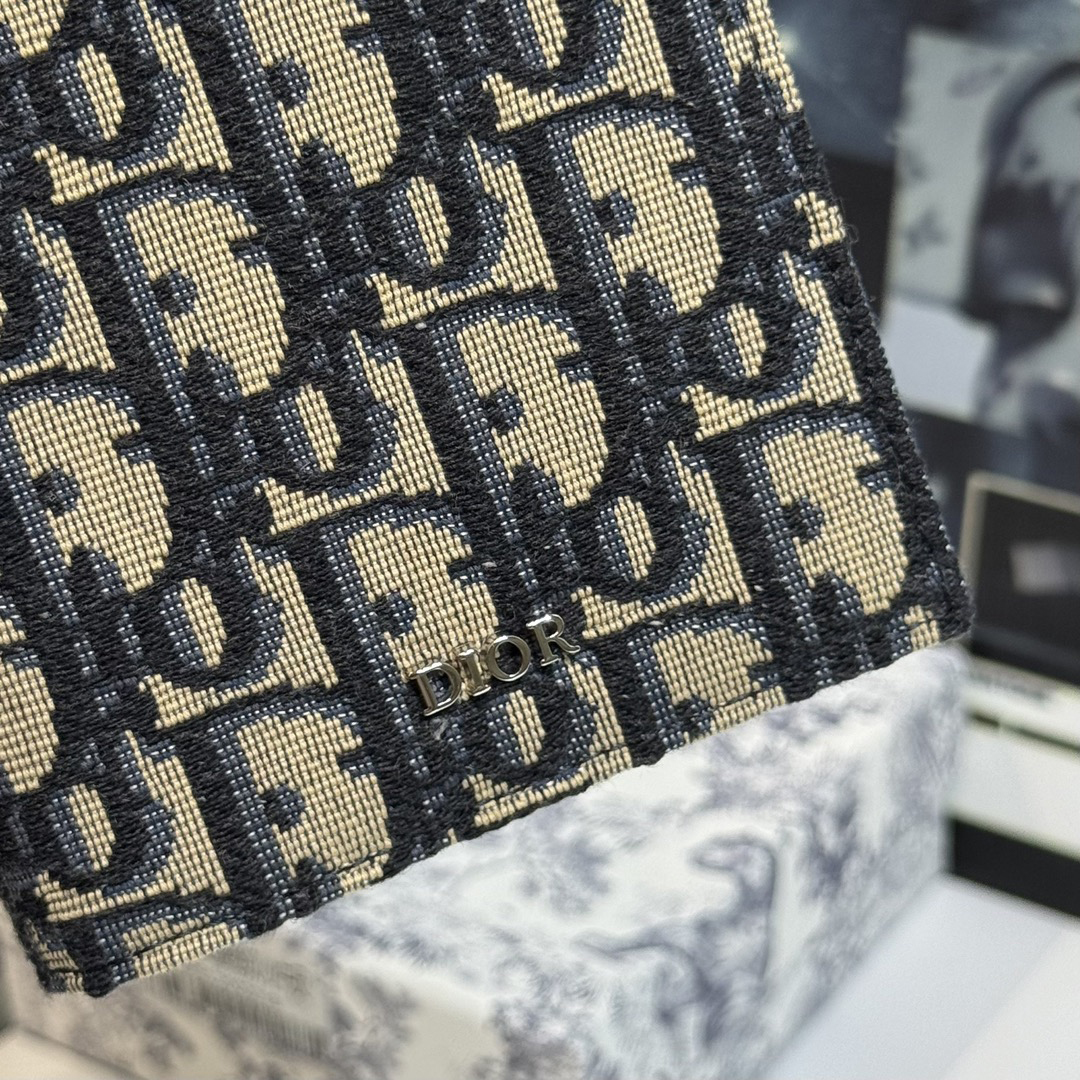 Dior Genuine Leather Designers Men Wallets Flower Card Holder Women Fashion Style Purse Mens Clutch Wallet Luxurys Man Bags With Box And Dust Bag