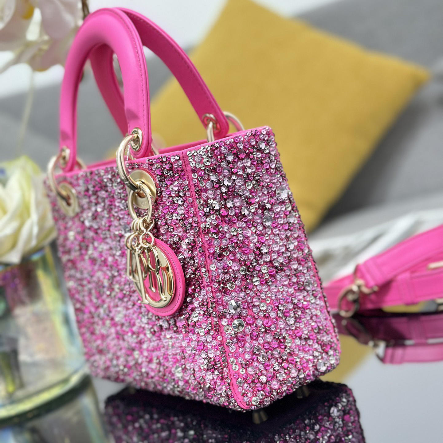 Dior Designer Bags Shoulder Bags Luxury Bags Crossbody Designer New Fashion Knitted Crossbody Bags Women's Artwork Handbags Large Capacity Shopping Bags