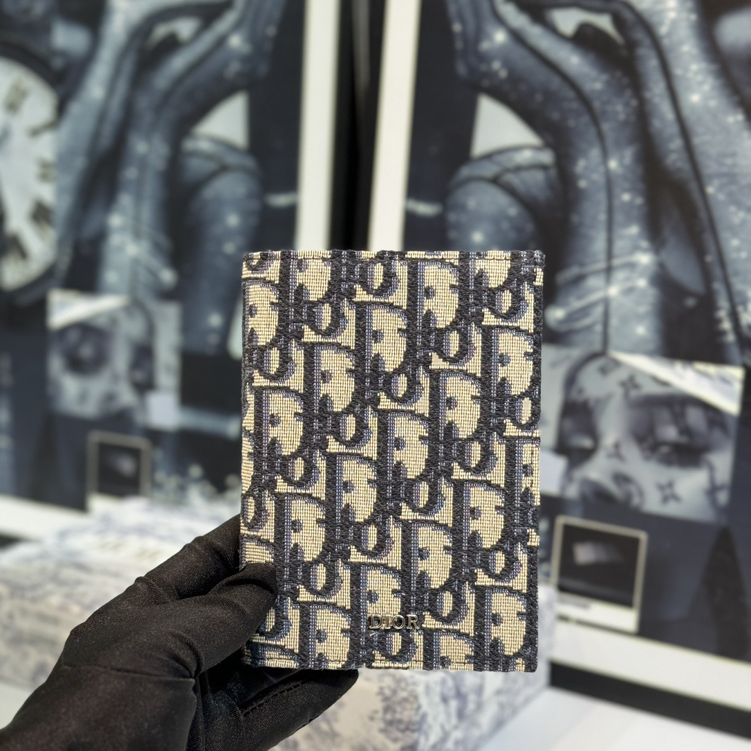 Dior Genuine Leather Designers Men Wallets Flower Card Holder Women Fashion Style Purse Mens Clutch Wallet Luxurys Man Bags With Box And Dust Bag