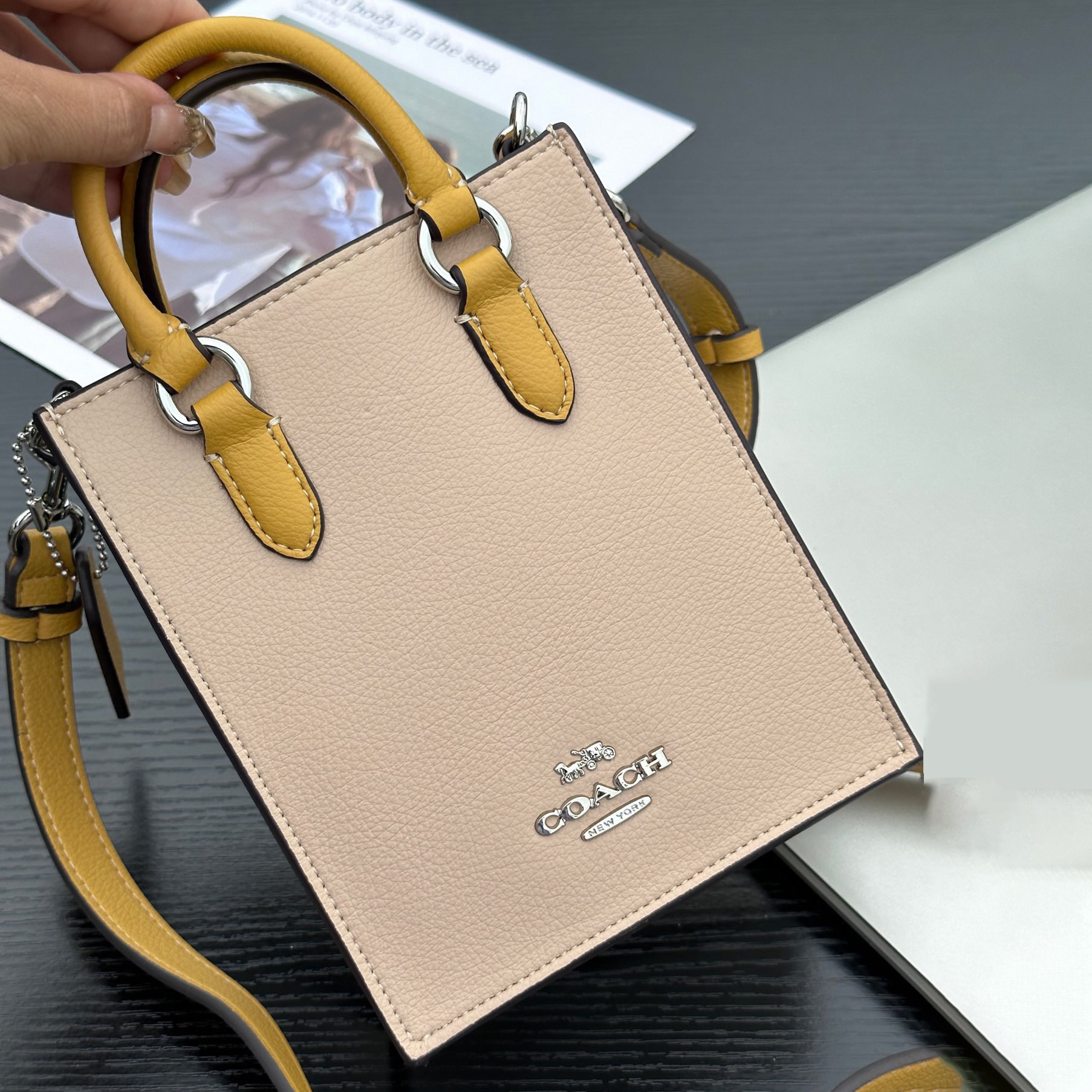 COACH Designer Shoulder Bags for Womens Fashion Bag Classical Hand bag Square Fashionable Woman Crossbody Underarm bag