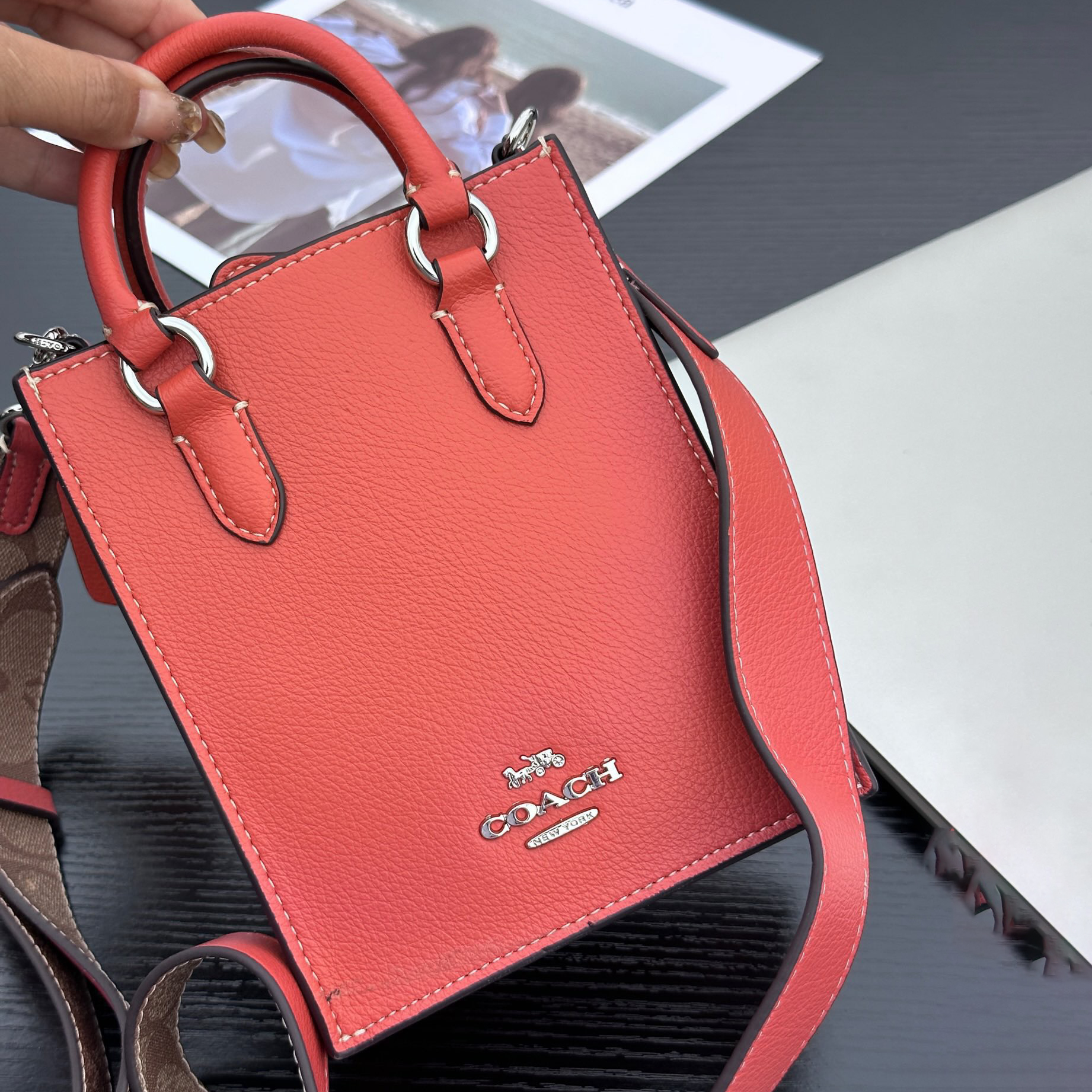 COACH Designer Shoulder Bags for Womens Fashion Bag Classical Hand bag Square Fashionable Woman Crossbody Underarm bag