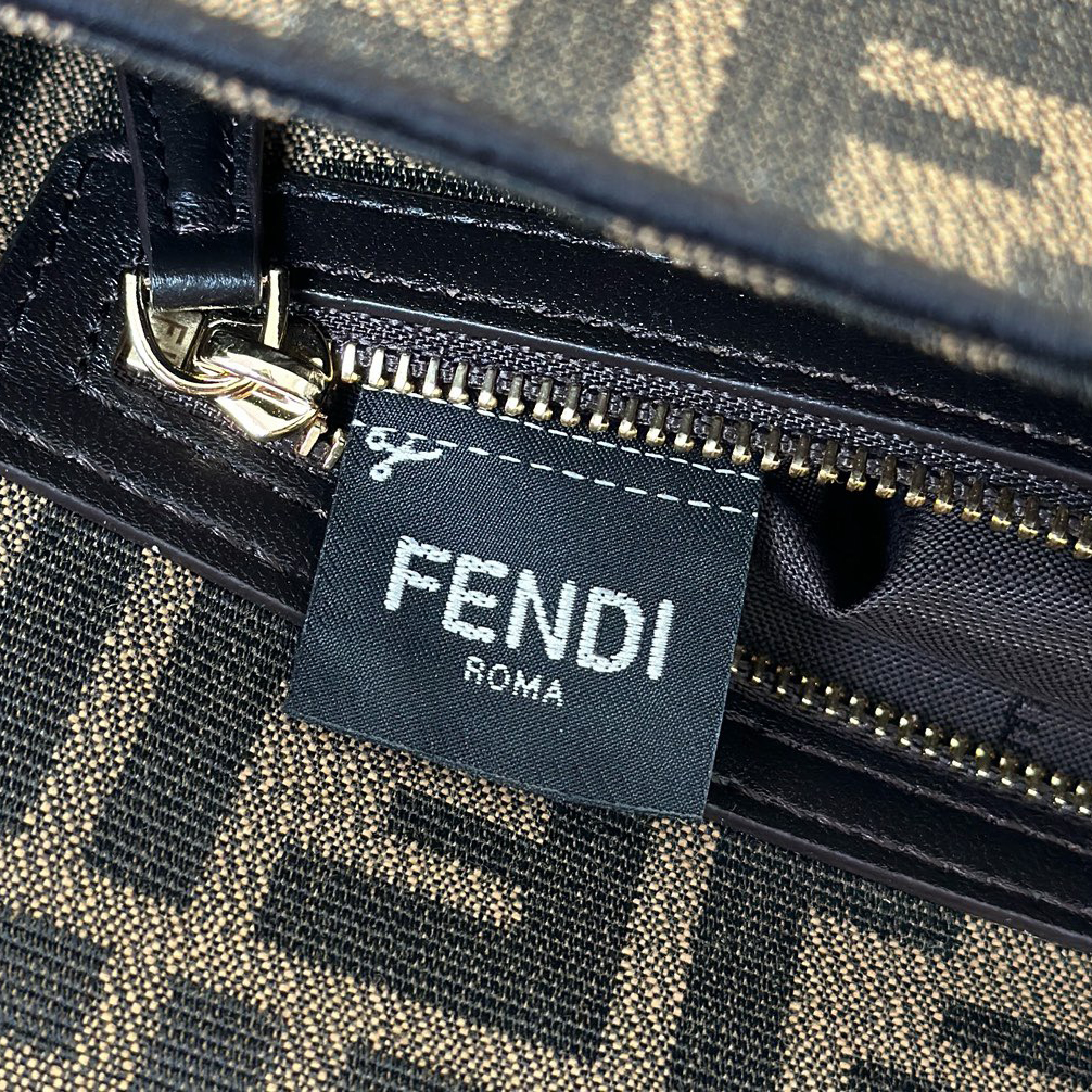 FENDI Designer bag Fashion Casual Light Luxury High-end Texture Small Square bag Single Shoulder Crossbody bag For Women