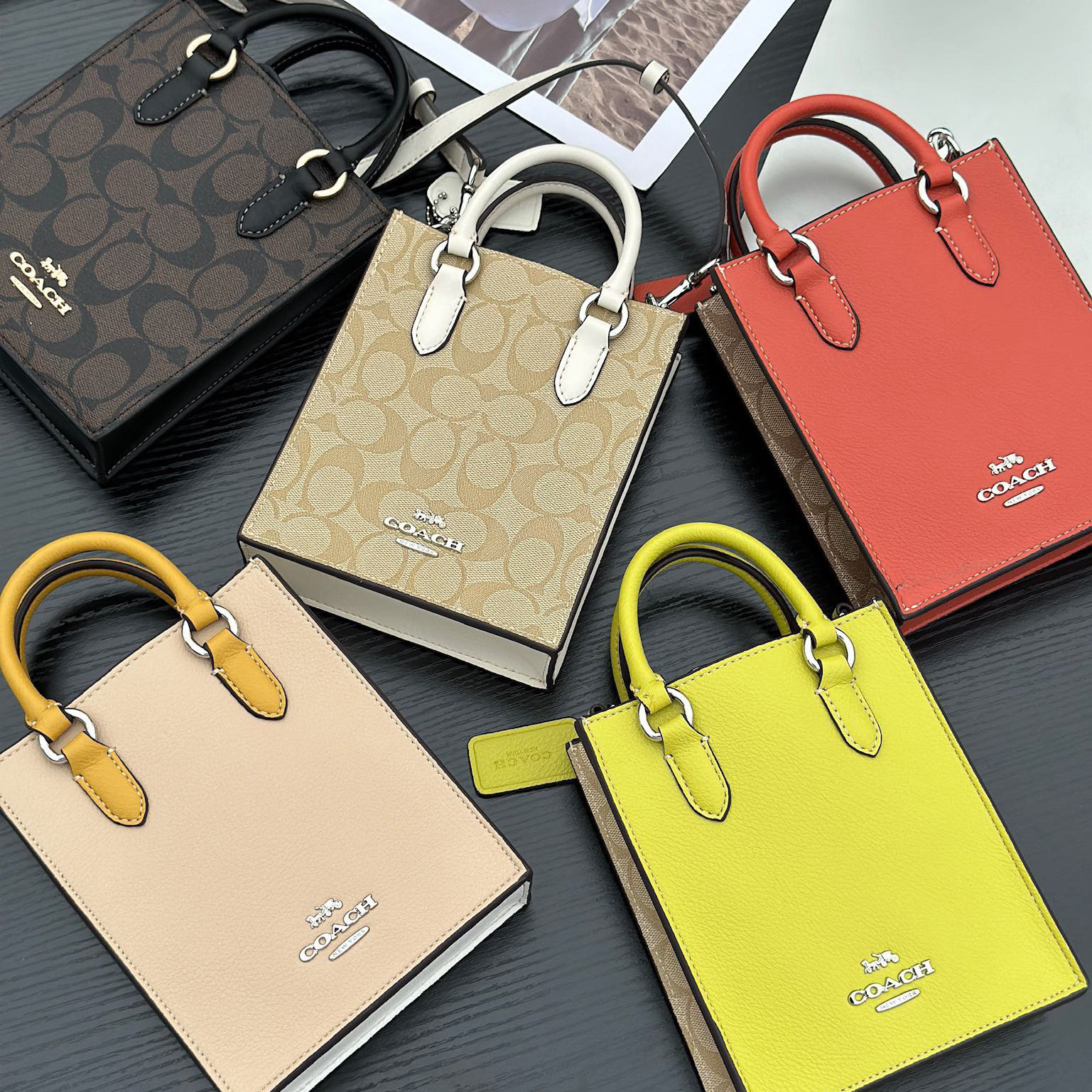 COACH Designer Shoulder Bags for Womens Fashion Bag Classical Hand bag Square Fashionable Woman Crossbody Underarm bag