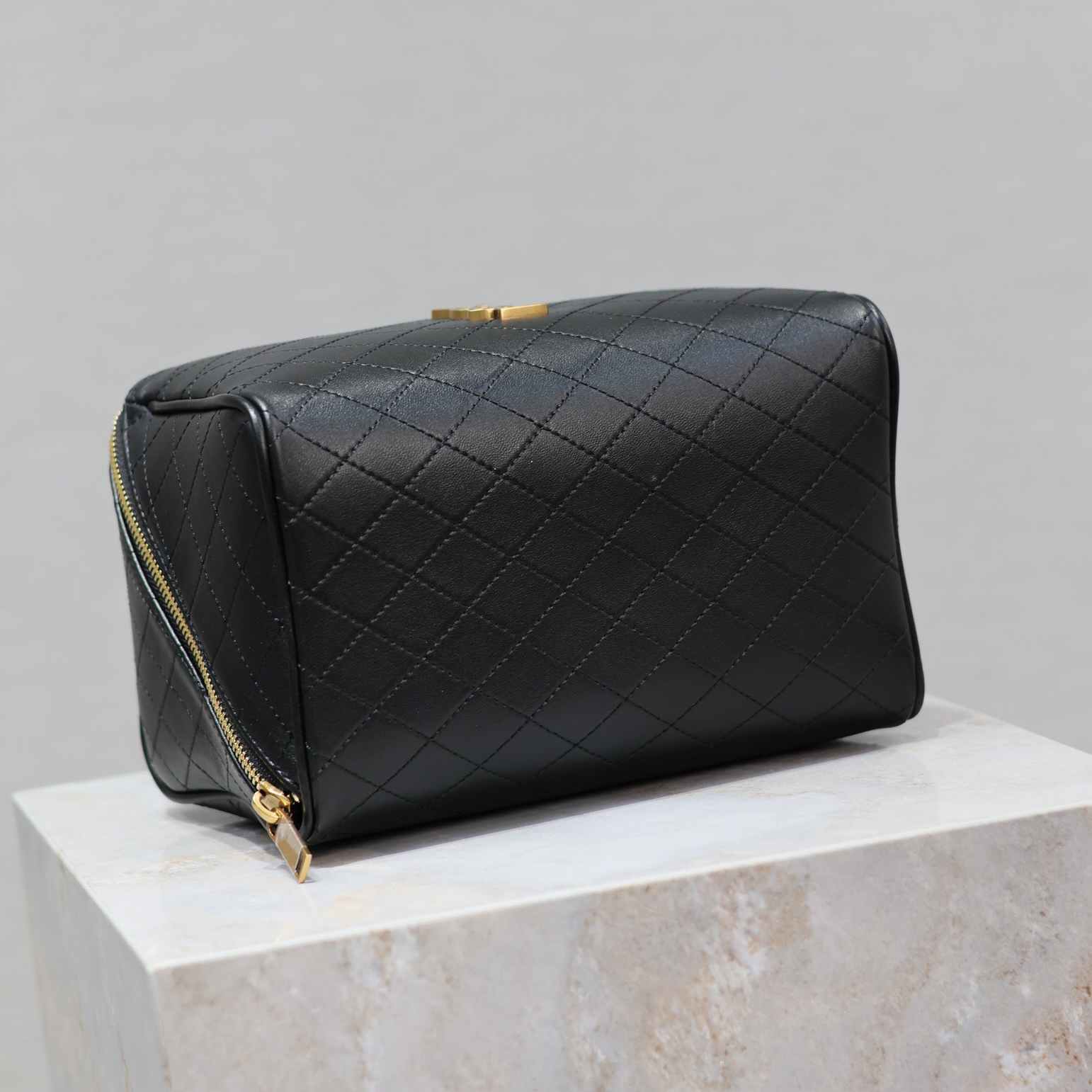 YSL Designer Bag Cosmetic Bag Luxury Bag Cosmetic Bag Classic Logo Women's Bag High Quality Leather Bag