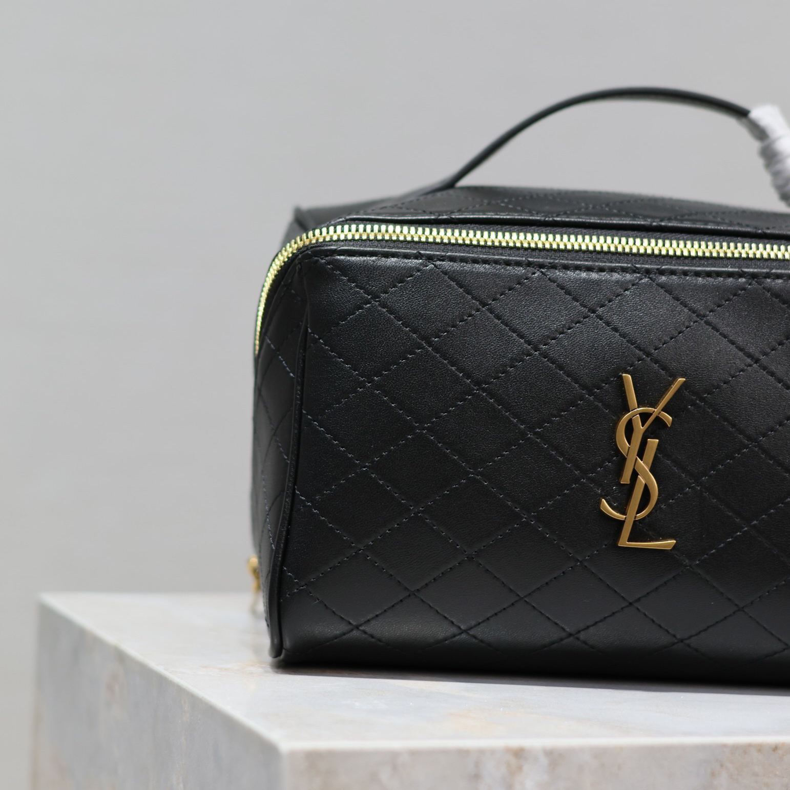 YSL Designer Bag Cosmetic Bag Luxury Bag Cosmetic Bag Classic Logo Women's Bag High Quality Leather Bag