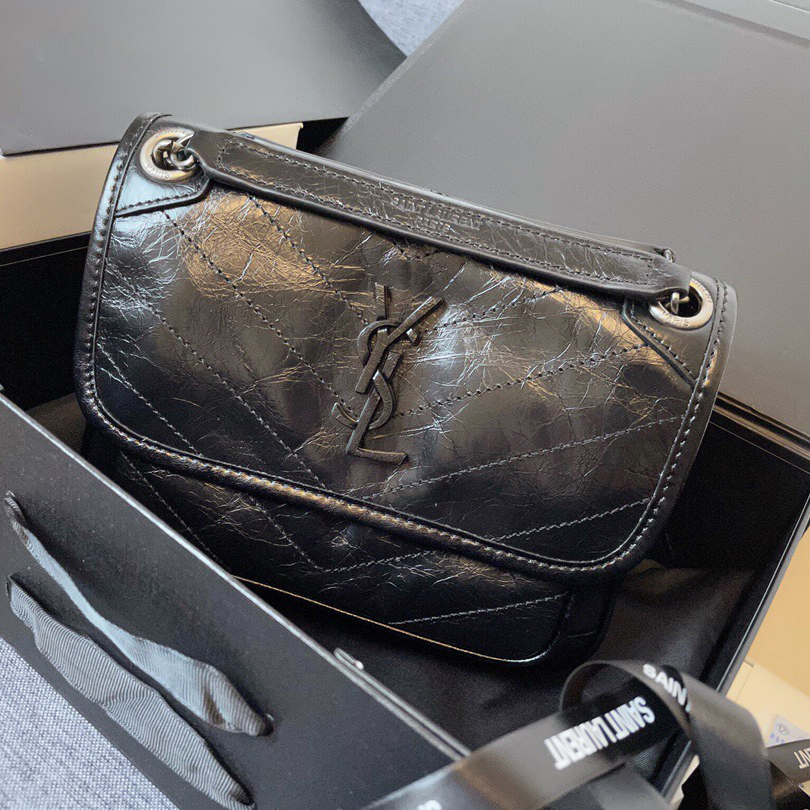 YSL Designer Bag Shoulder Bag Luxury Bag Purse Tote Classic Logo Women's Tramp Bag High Quality Leather Crossbody Large Capacity Shopping Hand Bag