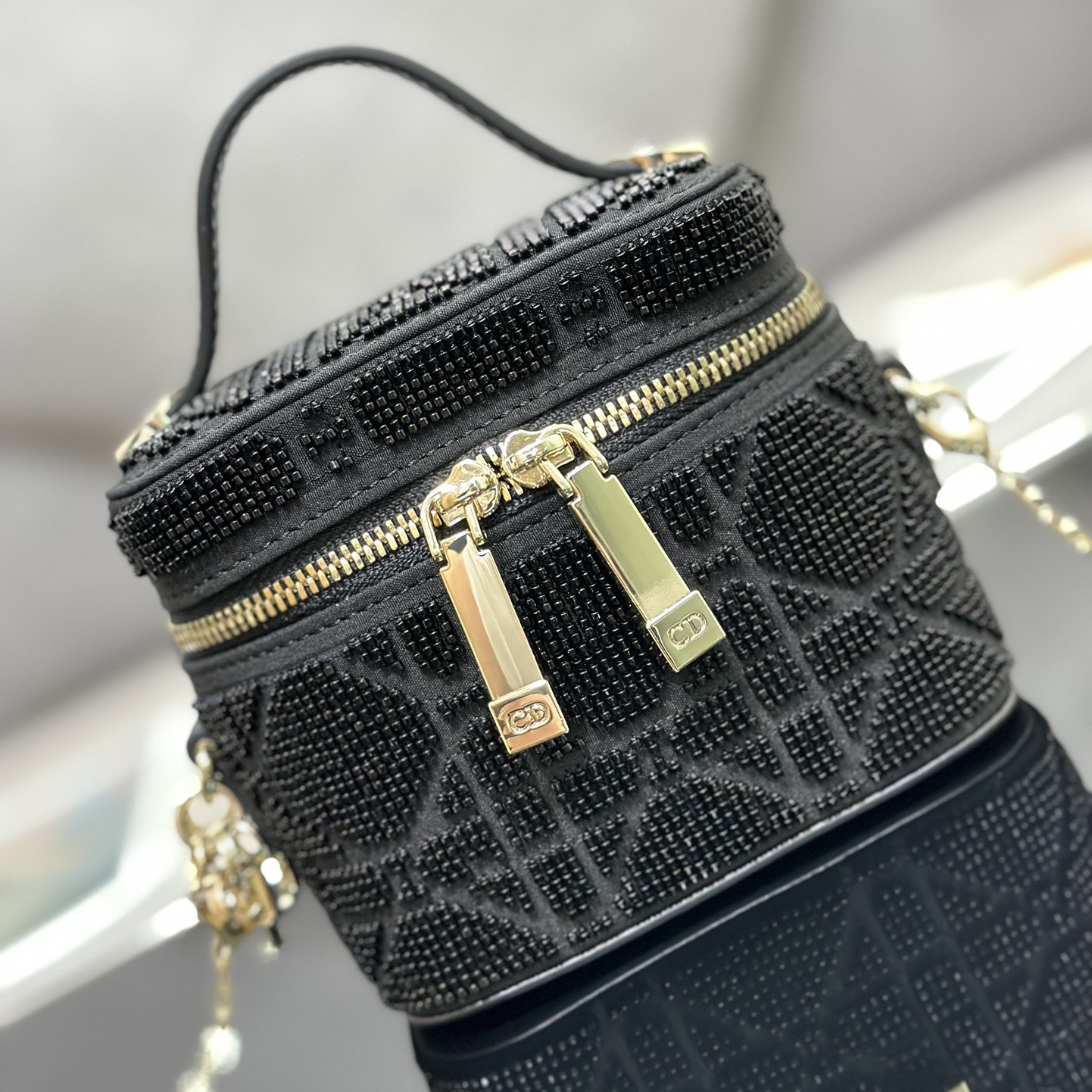 Dior Designer Shoulder Bag Mini Makeup Bag Luxury Bags Crossbody Designer Fashion Knitted Crossbody Bags Women's Bag