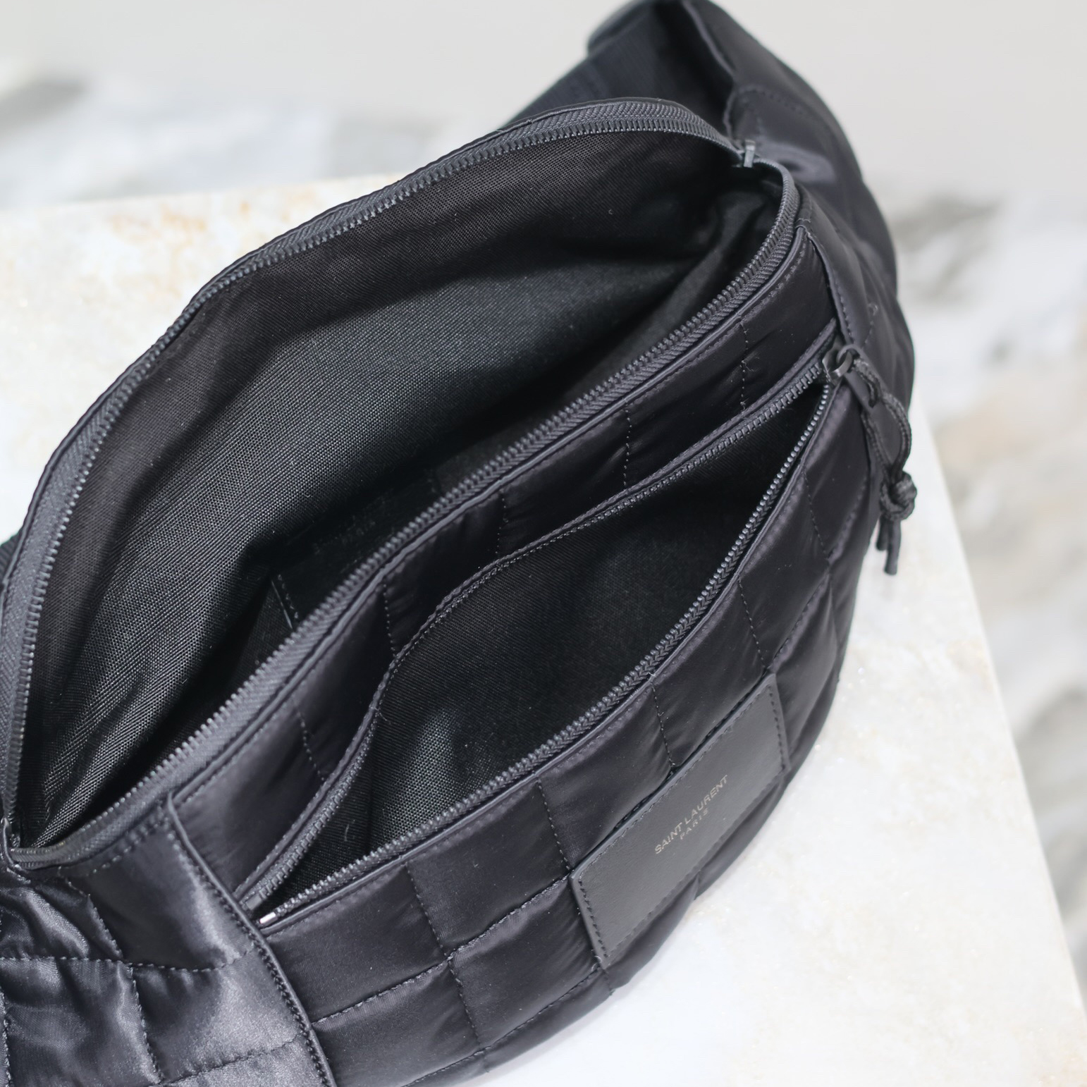 YSL Fashion Nylon Waist Bag For Women Men Casual Belt Bags Zipper Chest Fanny Pack Mens Bumbag Leather Crossbody Sport Fannypacks