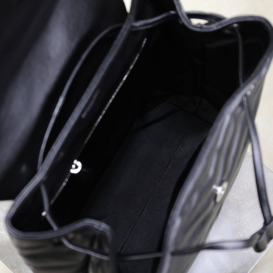 YSL Stylish Design Men's And Women's Backpack Classic Letter Logo And Adjustable Shoulder Straps Simple And Versatile Style