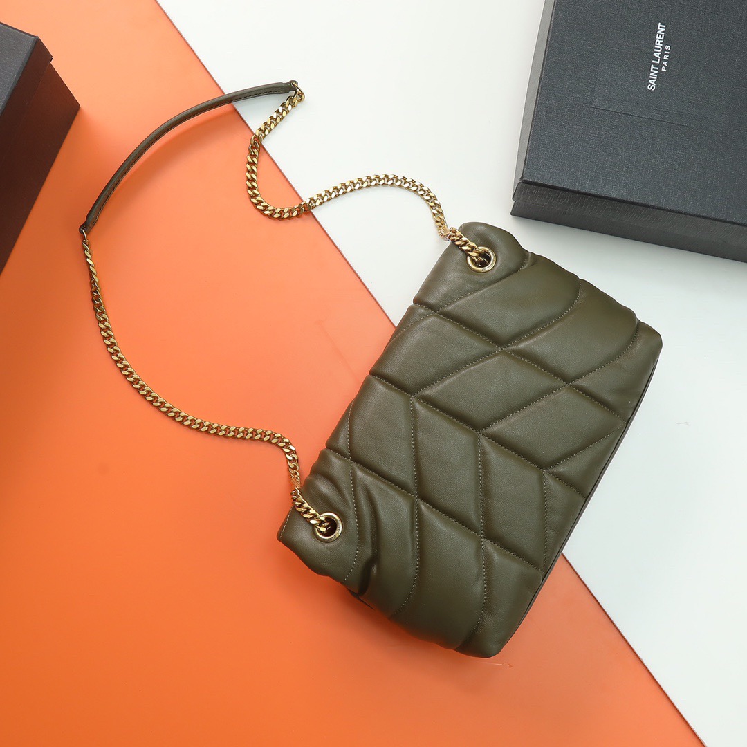 YSL Designer Bag Shoulder Bag Luxury Bag Purse Tote Classic Logo Women's Tramp Bag High Quality Leather Crossbody Large Capacity Shopping Hand Bag