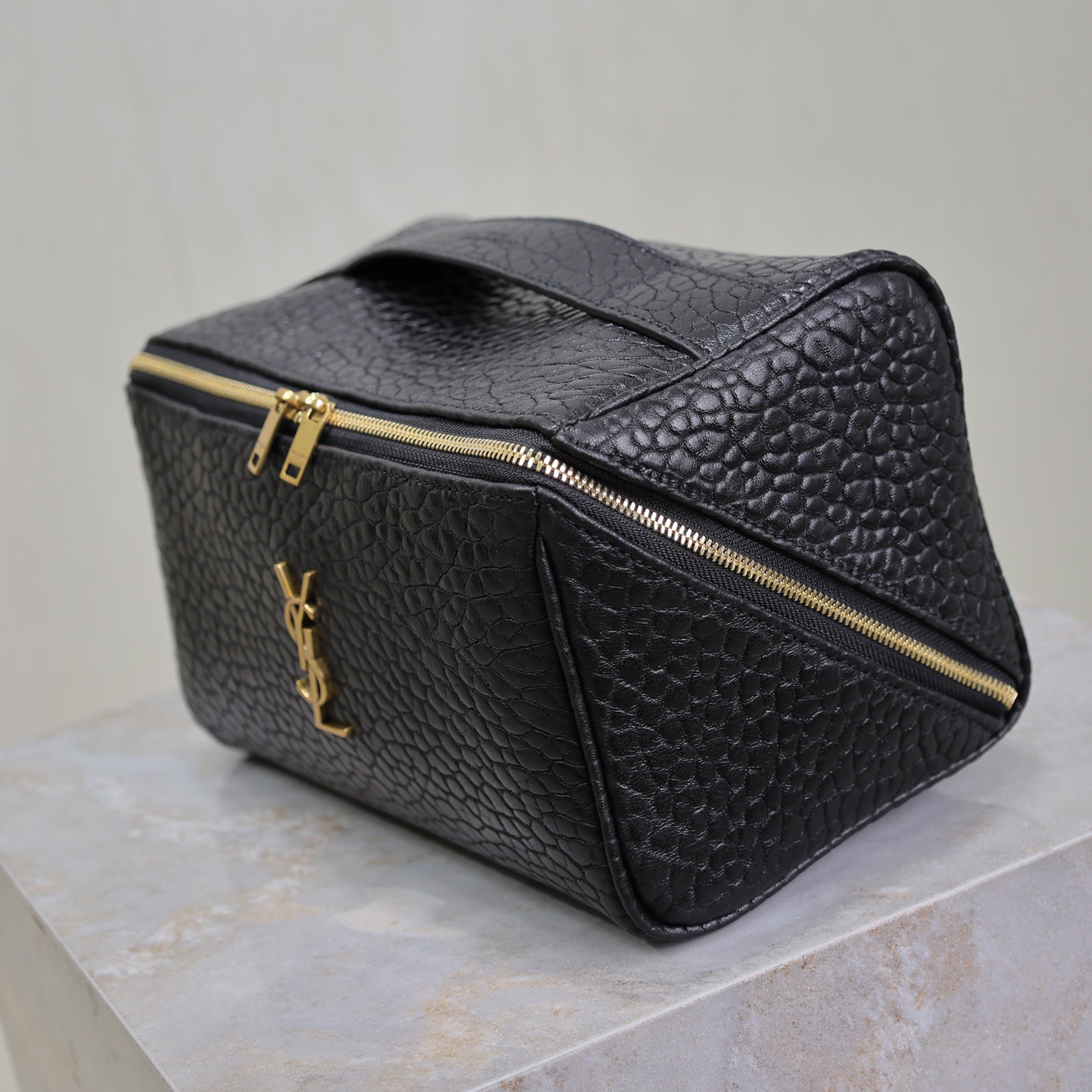 YSL Designer Bag Cosmetic Bag Luxury Bag Cosmetic Bag Classic Logo Women's Bag High Quality Leather Bag