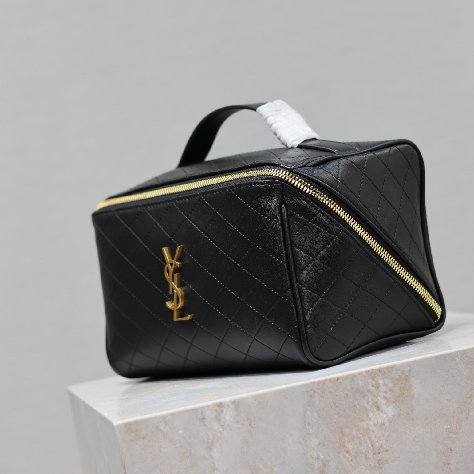 YSL Designer Bag Cosmetic Bag Luxury Bag Cosmetic Bag Classic Logo Women's Bag High Quality Leather Bag