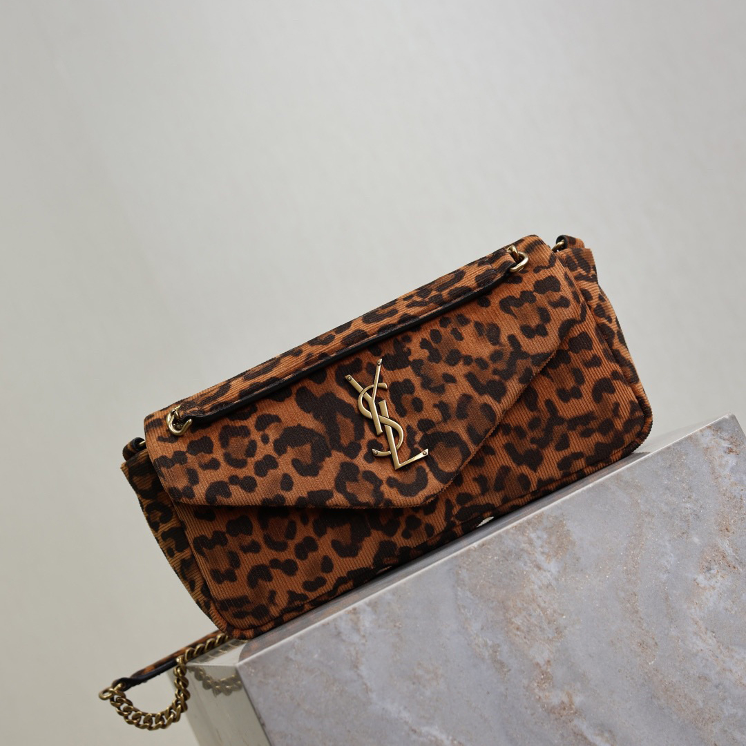 YSL Designer Bag Shoulder Bag Luxury Bag Purse Tote Classic Logo Women's Tramp Bag High Quality Leather Crossbody Large Capacity Shopping Hand Bag