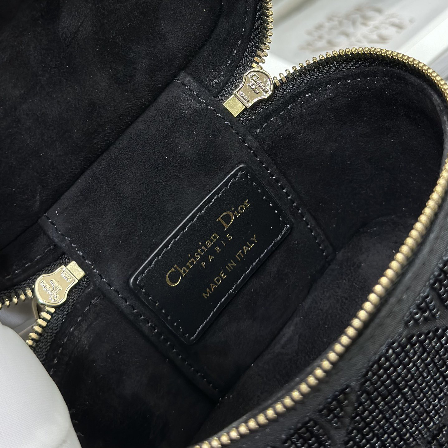 Dior Designer Shoulder Bag Mini Makeup Bag Luxury Bags Crossbody Designer Fashion Knitted Crossbody Bags Women's Bag