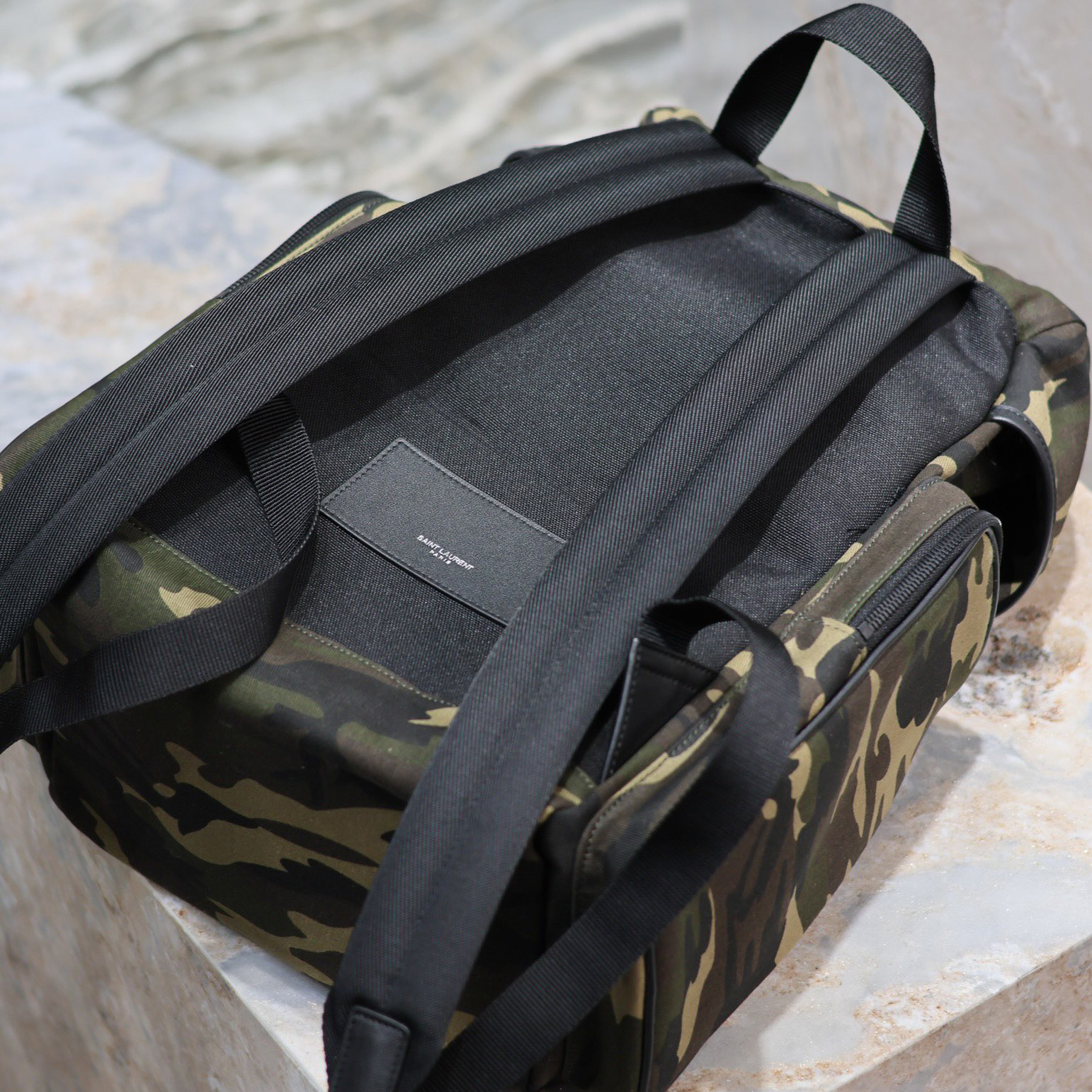 YSL Stylish Design Men's And Women's Backpack Outdoor Bag For Studen Casual Daypack Yoga Gym Backpack Flip Top Backpack With Drawstring Simple And Versatile Style