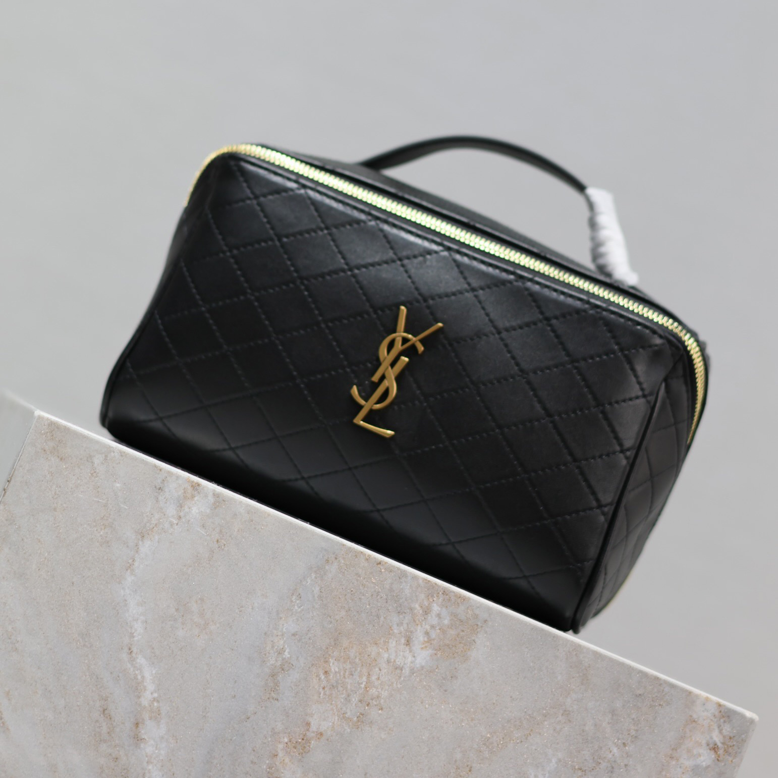 YSL Designer Bag Cosmetic Bag Luxury Bag Cosmetic Bag Classic Logo Women's Bag High Quality Leather Bag