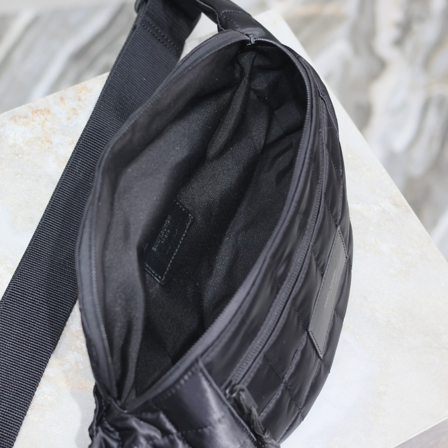 YSL Fashion Nylon Waist Bag For Women Men Casual Belt Bags Zipper Chest Fanny Pack Mens Bumbag Leather Crossbody Sport Fannypacks