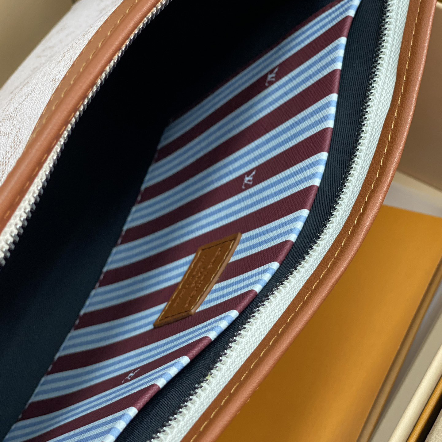 LV Designer Bag Luxury Bag Purse Classic Logo Women's Tramp Bag High Quality Leather Crossbody  Fashion Printed Bag