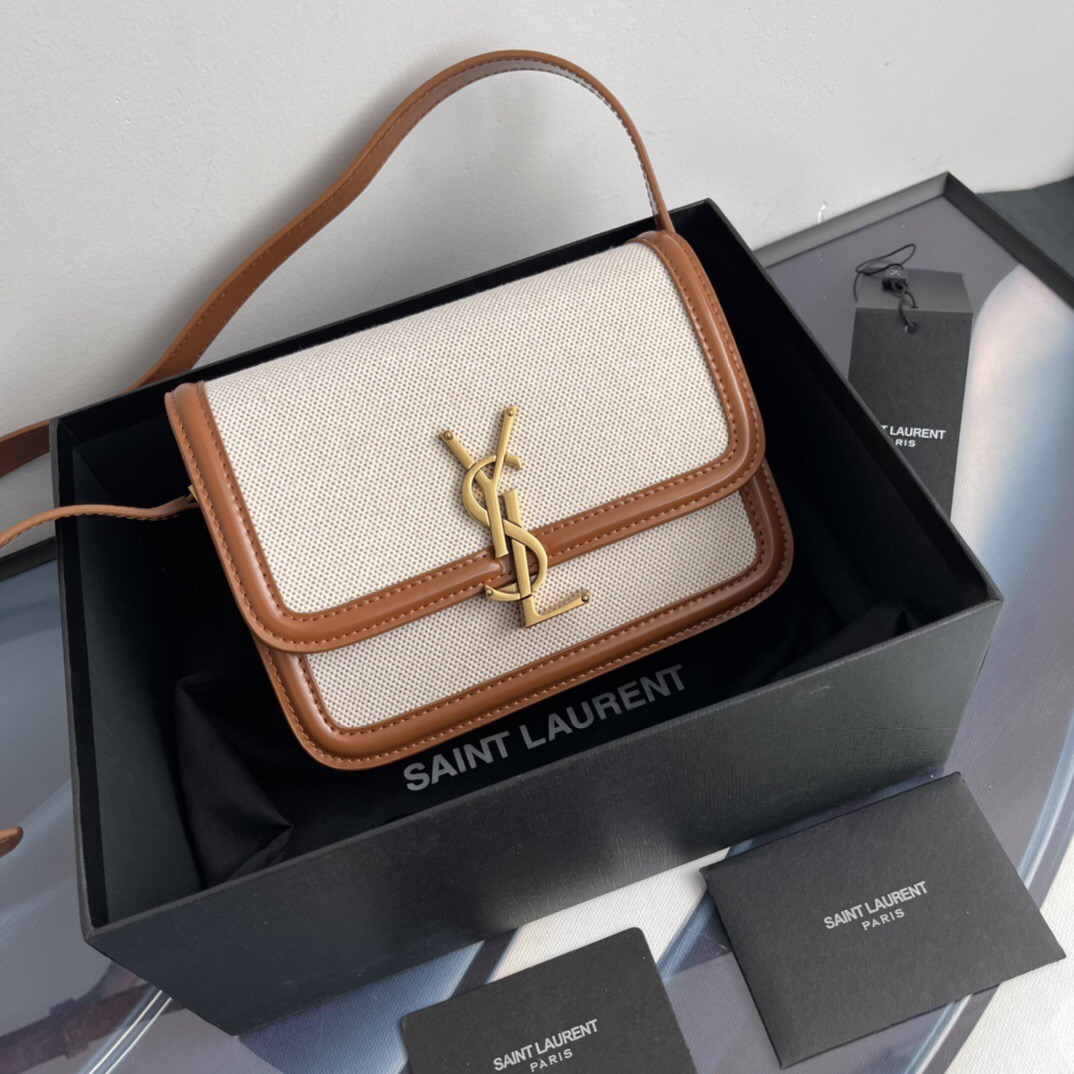 YSL Designer Bag Shoulder Bag Luxury Bag Purse Tote Classic Logo Women's Tramp Bag High Quality Leather Crossbody Large Capacity Shopping Hand Bag
