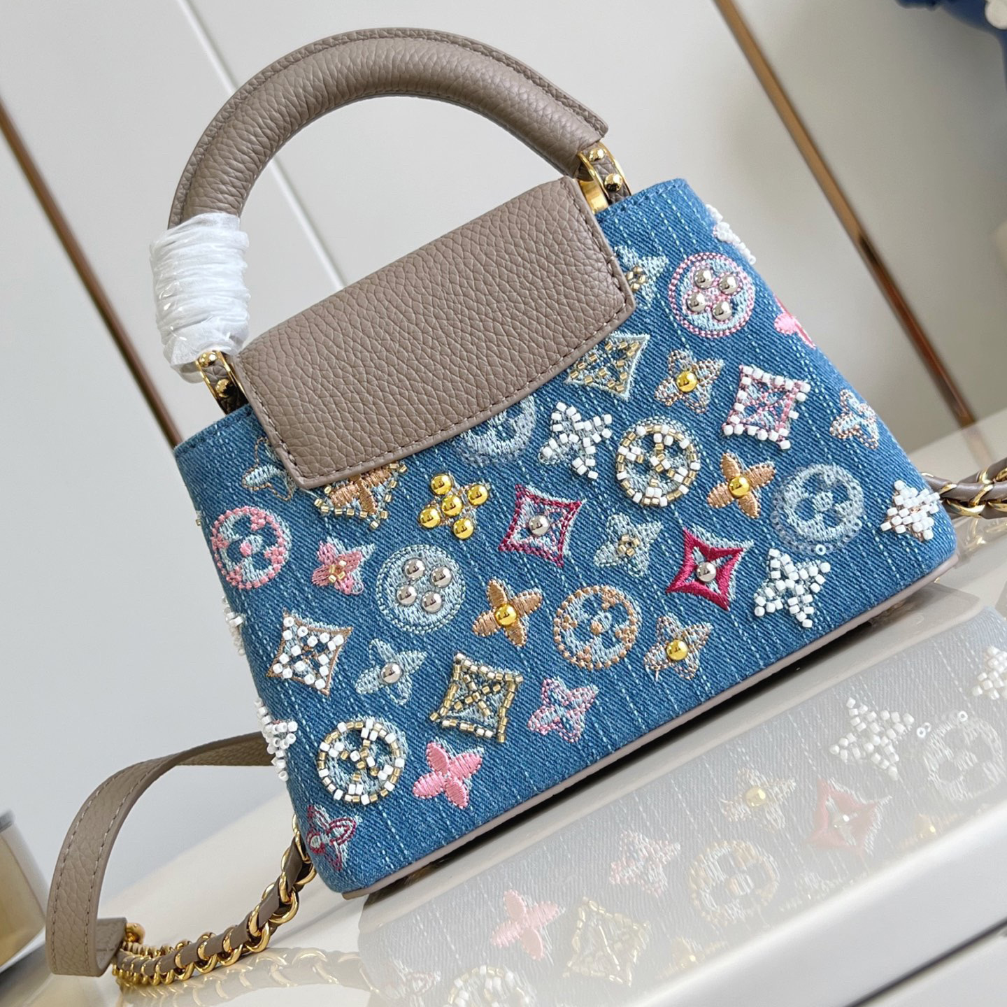 LV Designer Women's Shoulder Bag Luxury Bag Detachable And Adjustable Shoulder High Quality Leather Crossbody Fashion Hand Bag