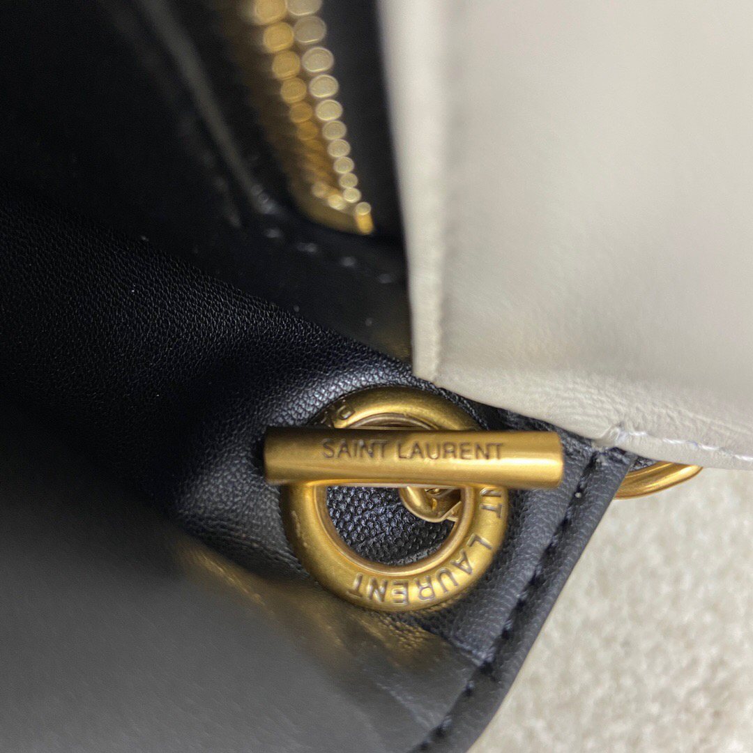 YSL Designer Bag Shoulder Bag Luxury Bag Purse Tote Classic Logo Women's Tramp Bag High Quality Leather Crossbody Large Capacity Shopping Hand Bag