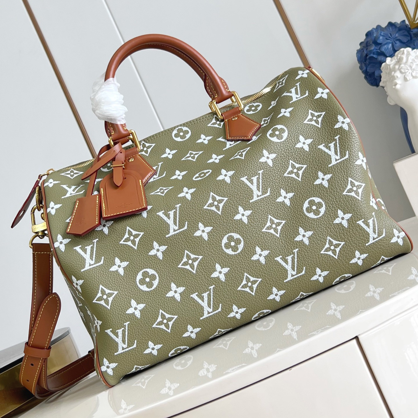 LV Designer Bag Shoulder Bag Luxury Bag Purse Tote Classic Logo Women's Tramp Bag High Quality Leather Crossbody  Fashion Printed Hand Bag