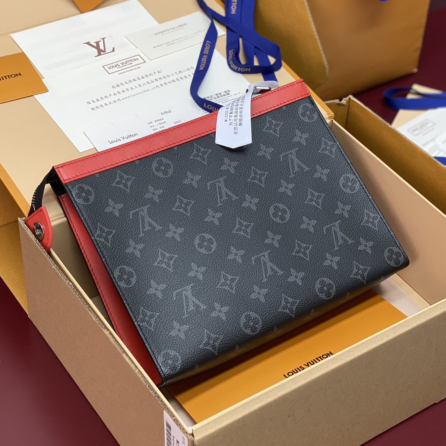 LV Designer Bag Luxury Bag Purse Classic Logo Women's Tramp Bag High Quality Leather Crossbody  Fashion Printed Bag