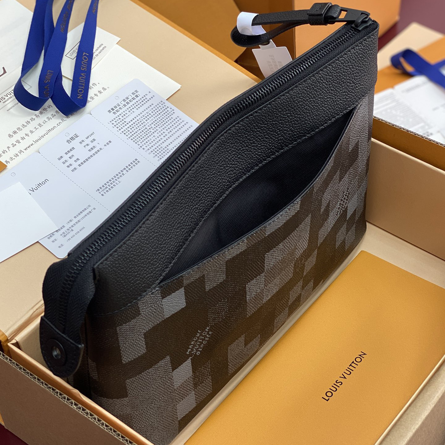 LV Designer Bag Luxury Bag Purse Classic Logo Women's Tramp Bag High Quality Leather Crossbody  Fashion Printed Hand Bag