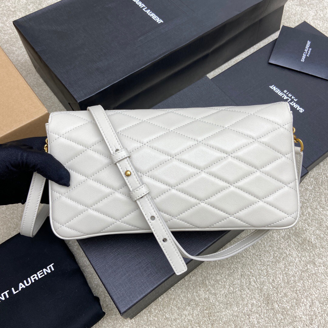 YSL Designer Bag Shoulder Bag Luxury Bag Purse Tote Classic Logo Women's Tramp Bag High Quality Leather Crossbody Large Capacity Shopping Hand Bag