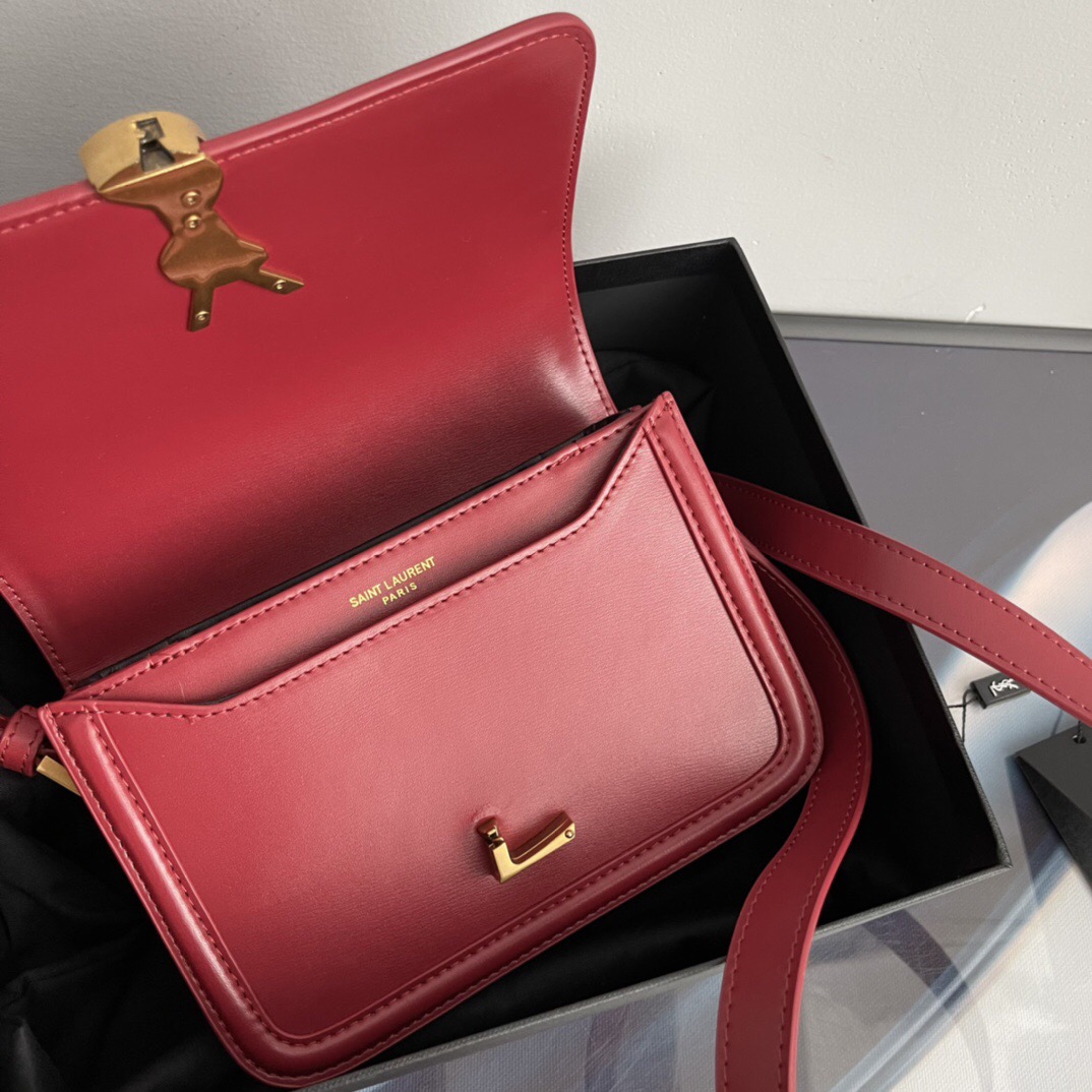 YSL Designer Bag Shoulder Bag Luxury Bag Purse Tote Classic Logo Women's Tramp Bag High Quality Leather Crossbody Large Capacity Shopping Hand Bag