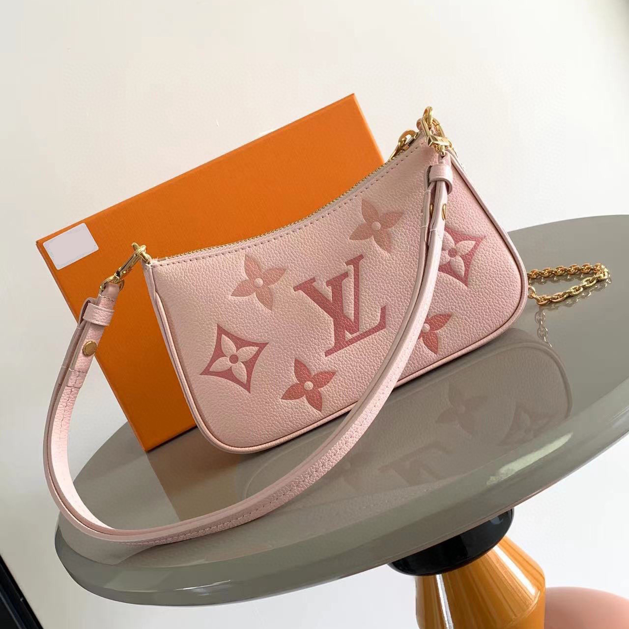LV Designer Women's Shoulder Bag Luxury Bag Detachable Shoulder High Quality Leather Crossbody Fashion Bag
