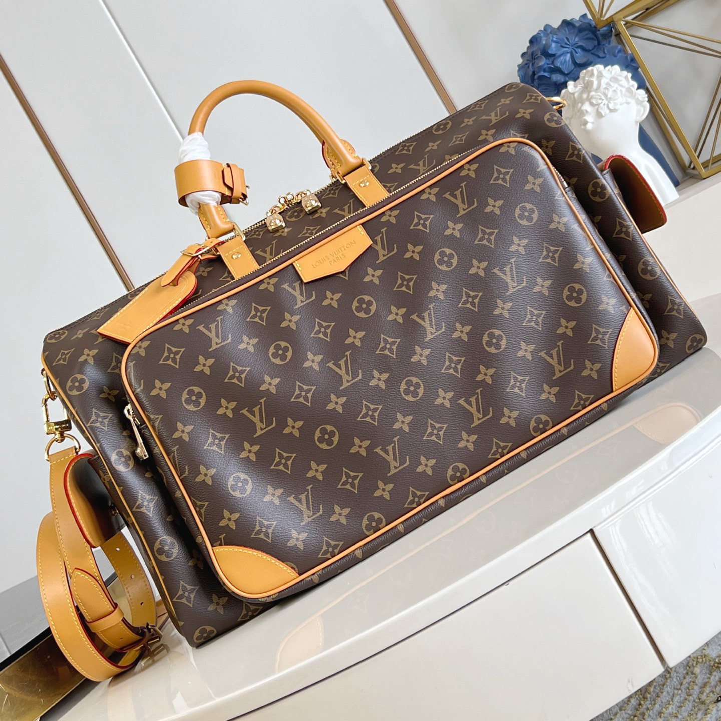 LV Designer Bag Shoulder Bag Luxury Bag Purse Tote Classic Logo Women's Tramp Bag High Quality Leather Crossbody  Fashion Printed Hand Bag