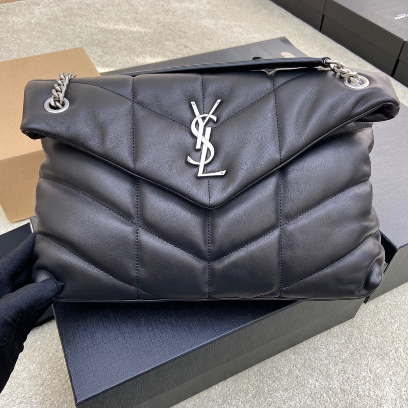 YSL Designer Bag Shoulder Bag Luxury Bag Purse Tote Classic Logo Women's Tramp Bag High Quality Leather Crossbody Large Capacity Shopping Hand Bag